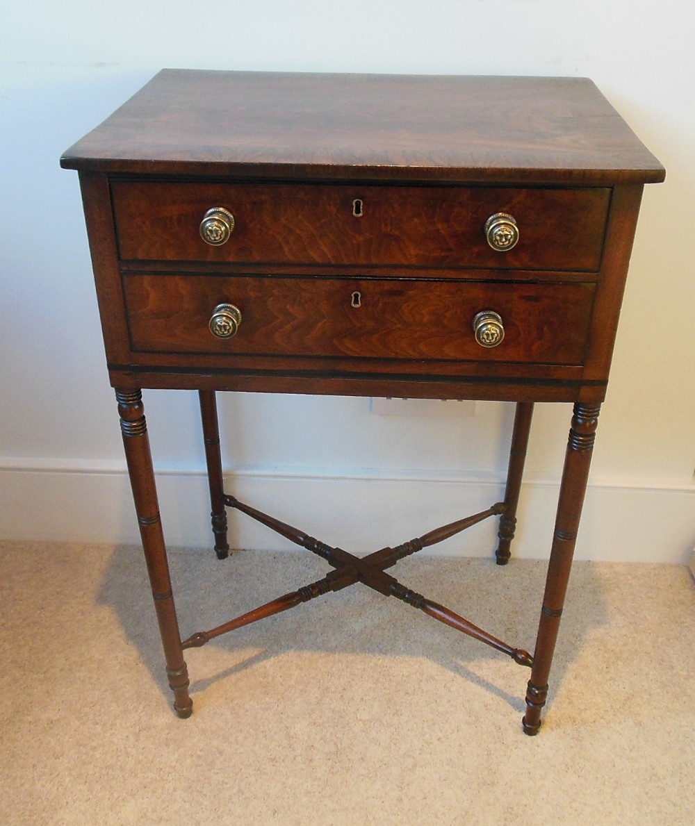 rosewood side table