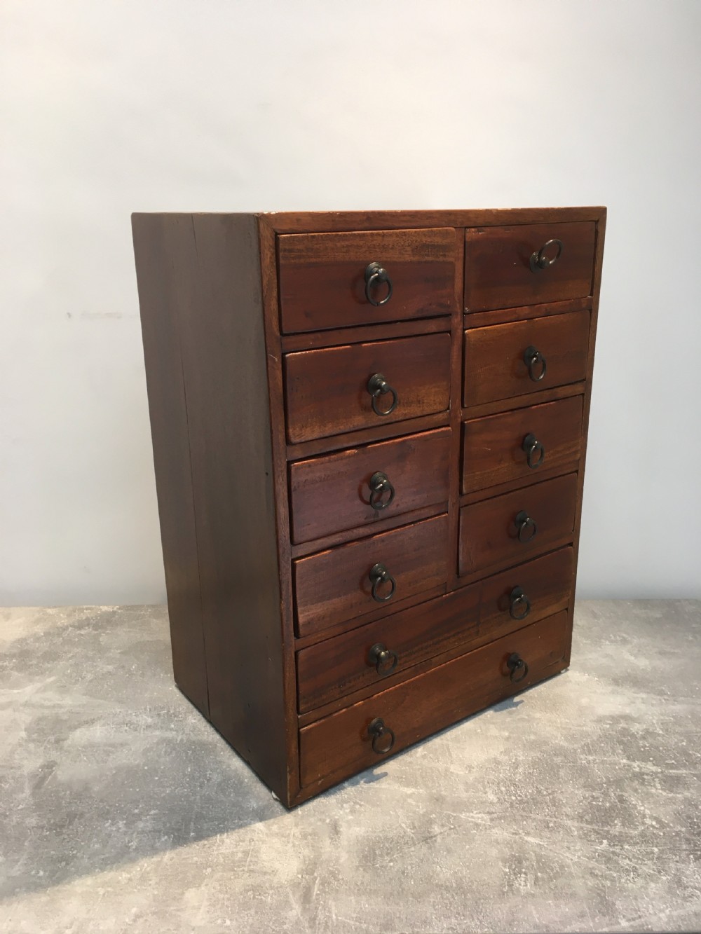 hardwood collectors chest