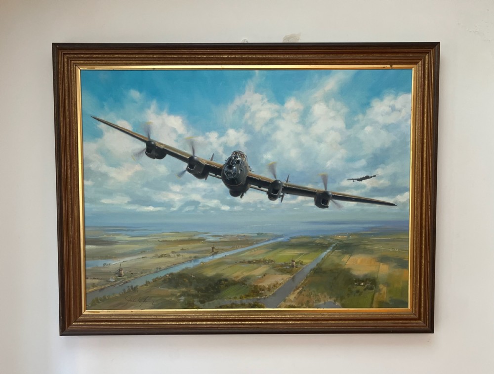 oil on canvas lancaster john young 19302015